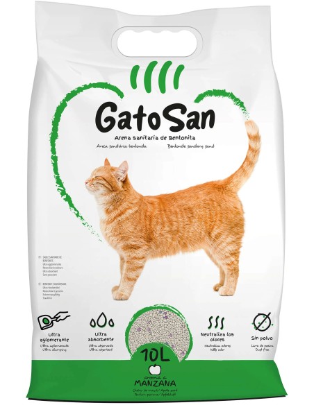 ARENA AGLOMERANTE MANZANA GATOSAN - 10 LITROS