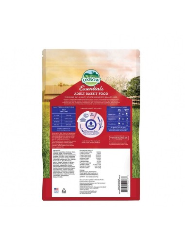 ESSENTIALS CONEJO ADULTO OXBOW