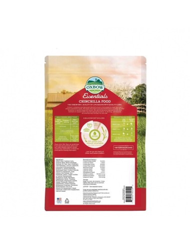 ESSENTIALS CHINCHILLAS OXBOW