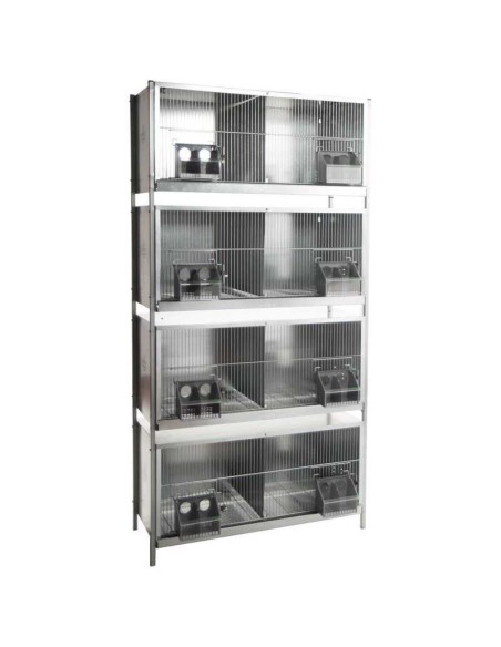 JAULA PELECHERO PARA PALOMAS 8 DEPARTAMENTOS COPELE