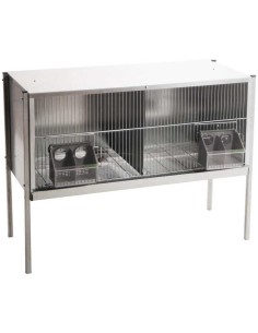 JAULA PELECHERO PARA PALOMAS 2 DEPARTAMENTOS COPELE