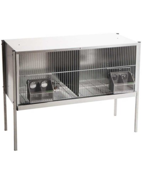 JAULA PELECHERO PARA PALOMAS 2 DEPARTAMENTOS COPELE