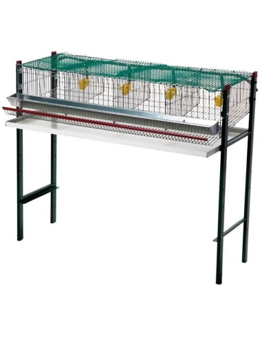 BATERÍA DE JAULAS PARA CODORNICES 4...