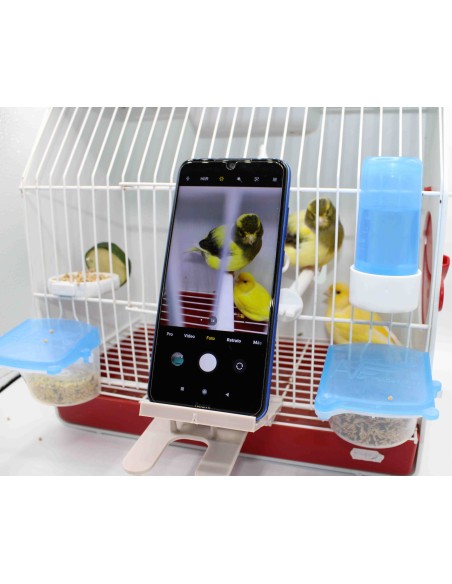 SOPORTE MOVIL CON SUJECCIÓN PARA JAULAS MOLDES AVE