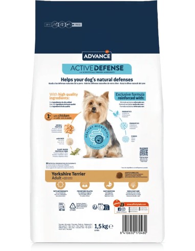 YORKSHIRE TERRIER AFFINITY ADVANCE - 1,5 KG