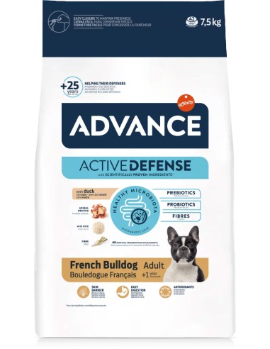 BULLDOG FRANCÉS AFFINITY ADVANCE - 7,5 KG