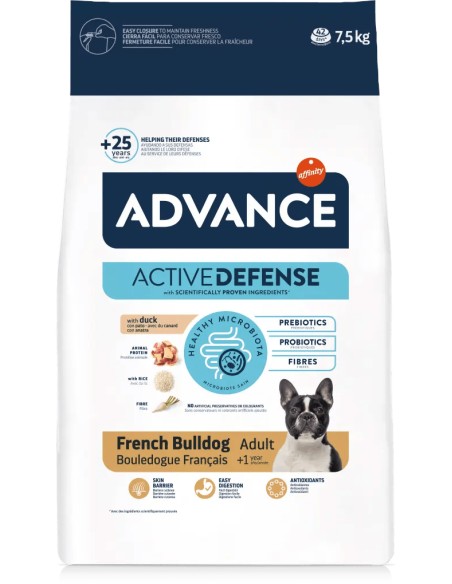 BULLDOG FRANCÉS AFFINITY ADVANCE - 7,5 KG