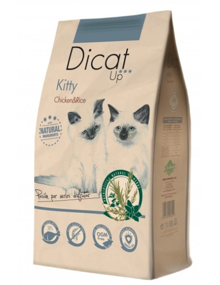 KITTY POLLO Y ARROZ DICAT UP - 1,5 KG