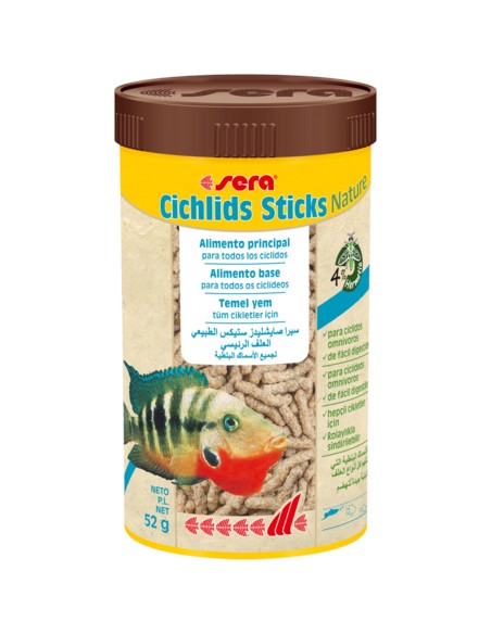 CICHLIDS STICKS NATURE SERA