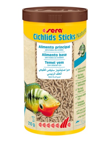 CICHLIDS STICKS NATURE SERA