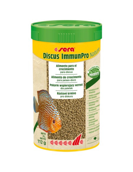 DISCUS IMMUNPRO NATURE SERA - 250 ML (112 GR)