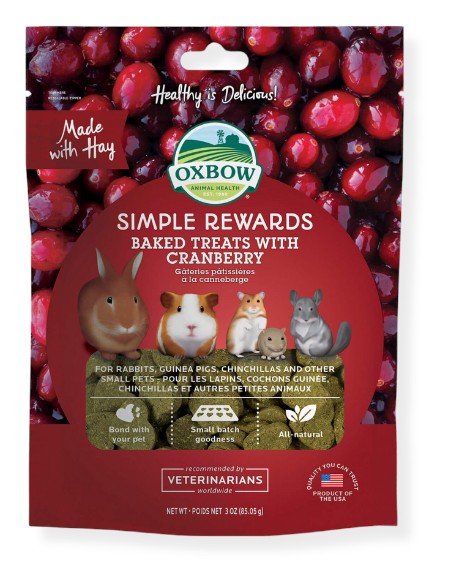 SIMPLE REWARDS HORNEADAS CON ARÁNDANOS OXBOW - 85 GR