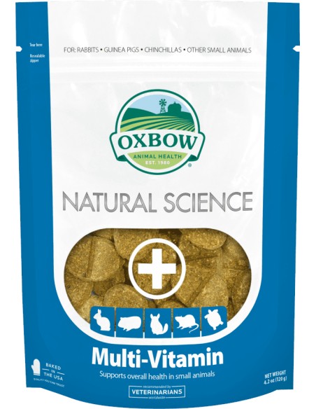NATURAL SCIENCE MULTI VITAMINAS OXBOW - 120 GR