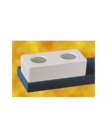 COMEDERO SUELO 2 HUECOS LISA
