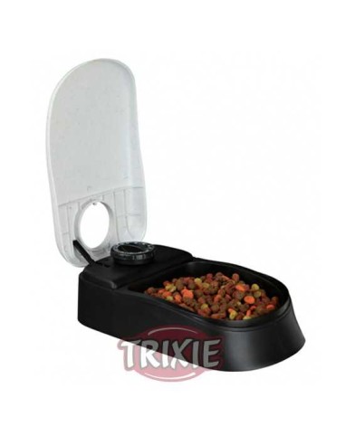 COMEDERO AUTOMÁTICO TX1 TRIXIE - GRIS / NEGRO