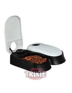 COMEDERO AUTOMÁTICO TX2 TRIXIE - GRIS / NEGRO