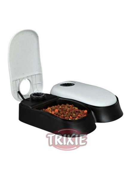 COMEDERO AUTOMÁTICO TX2 TRIXIE - GRIS / NEGRO