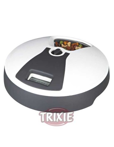COMEDERO AUTOMÁTICO TX6 TRIXIE - GRIS / BLANCO