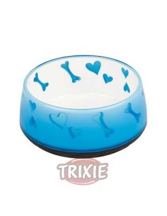 COMEDERO DE PLÁSTICO LOVELY GATOS TRIXIE - Ø12 CM / 300 ML