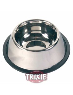 COMEDERO ACERO INOX OREJAS LARGAS TRIXIE - Ø15 CM / 900 ML