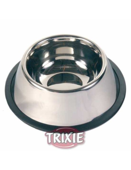 COMEDERO ACERO INOX OREJAS LARGAS TRIXIE - Ø15 CM / 900 ML