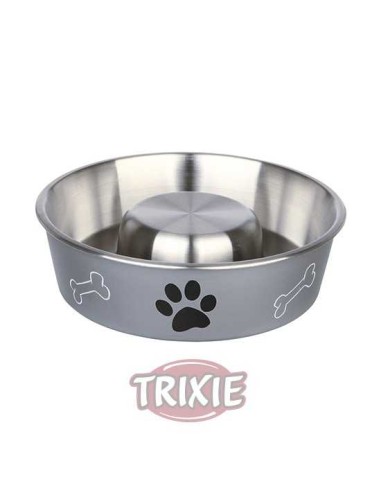 COMEDERO PLÁSTICO SLOW FEED TRIXIE - 1,4 L /...