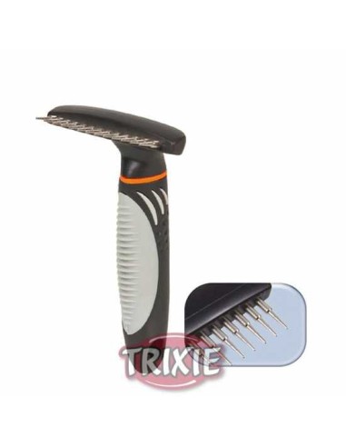 RASTRILLO METÁLICO PELO CORTO TRIXIE - 10 X 15 CM