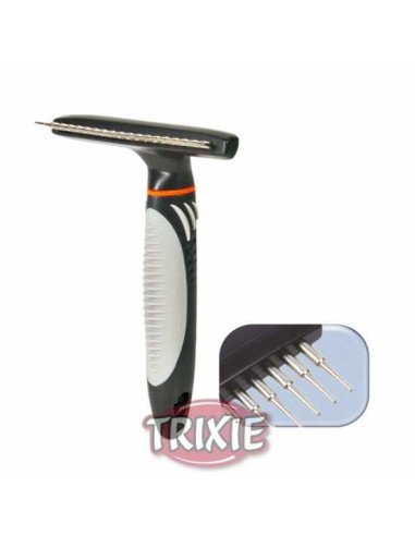 RASTRILLO METÁLICO PELO LARGO TRIXIE - 10 X 15 CM