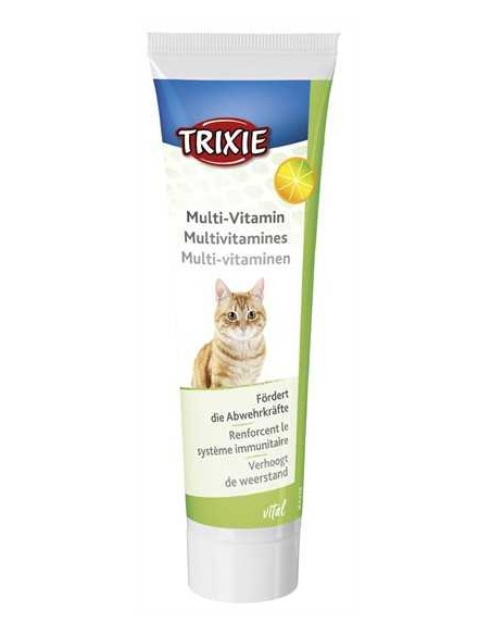 MULTIVITAMINAS EN PASTA PARA GATOS TRIXIE - 100 GR