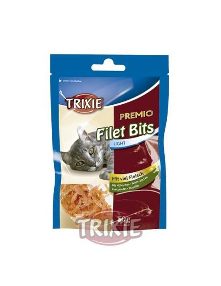 PREMIO LIGHT FILET BITS POLLO TRIXIE - 50 GR
