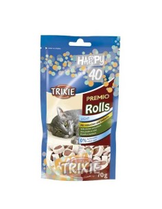 PREMIO ROLLS POLLO Y MERLUZA PARA GATOS TRIXIE - 50 GR