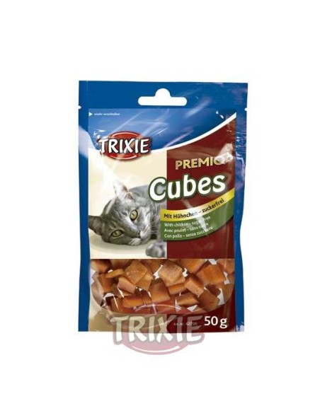 PREMIO CUBES POLLO TRIXIE - 50 GR