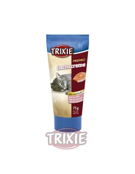 PREMIO PATÉ SALMÓN PARA GATOS TRIXIE - 75 GR