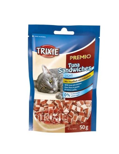 SNACK PREMIO ATÚN SANDWICHES TRIXIE - 50 GR