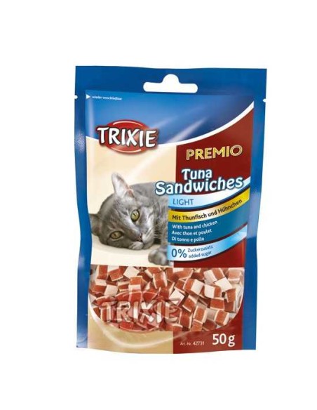SNACK PREMIO ATÚN SANDWICHES TRIXIE - 50 GR