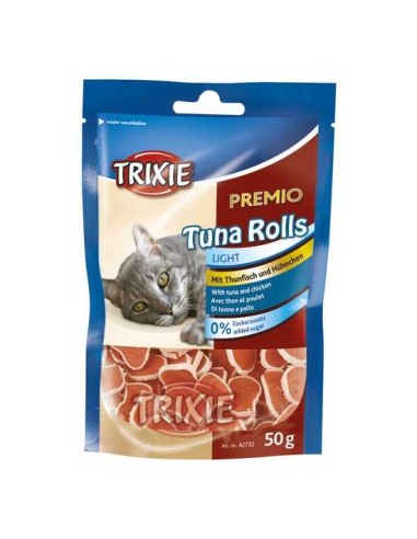 SNACK PREMIO ATÚN ROLLS TRIXIE - 50 GR