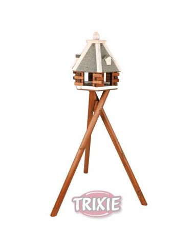 COMEDERO PÁJAROS NATURA CON PIE VI TRIXIE - Ø55...