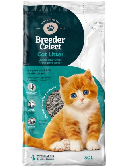 CAT LITTER PAPEL RECICLADO FIBRECYCLE