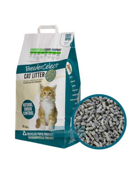 CAT LITTER PAPEL RECICLADO FIBRECYCLE