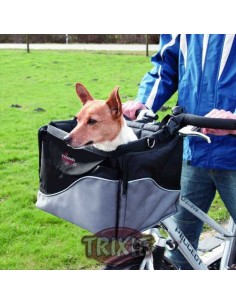 TRANSPORTÍN FRONTAL BICIS TRIXIE - NEGRO