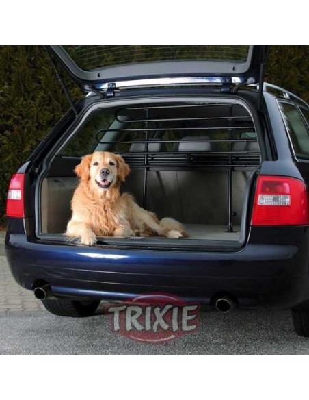DIVISORIO PARA EL COCHE METÁLICO AJUSTABLE TRIXIE - NEGRO
