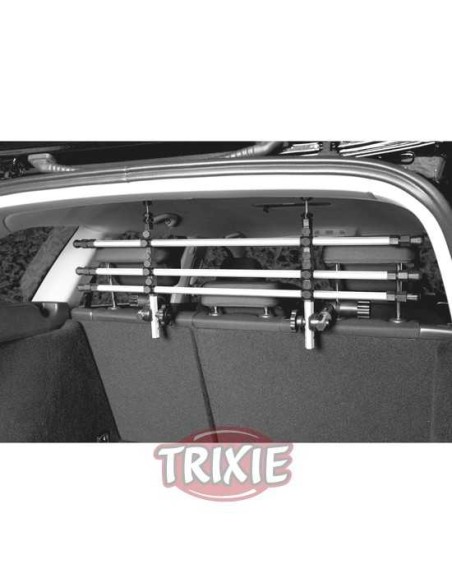 REJILLA SEGURIDAD PARA COCHE TRIXIE - PLATA / NEGRO