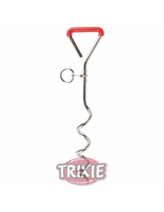 PIQUETA ENGANCHE AL SUELO GALVANIZADA TRIXIE - Ø9 MM / 40 CM