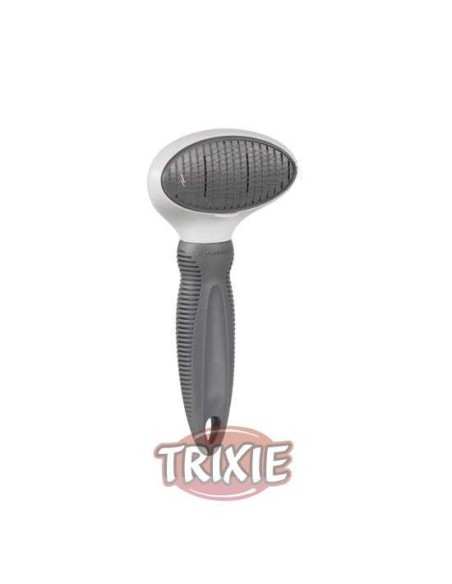 CEPILLO SUAVE DE PLÁSTICO OVALADO TRIXIE