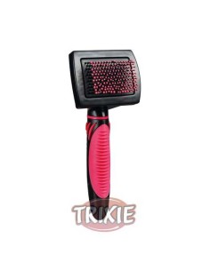 CEPILLO SUAVE CERDAS SUAVES PLÁSTICO GATO TRIXIE - 7 X 16 CM