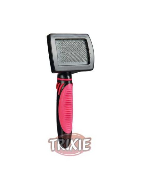 CEPILLO SUAVE DE PLÁSTICO PARA GATOS TRIXIE - 7 X 16 CM