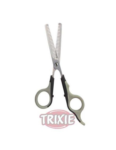 TIJERAS DE CARDA DOBLE CARA TRIXIE - 18 CM