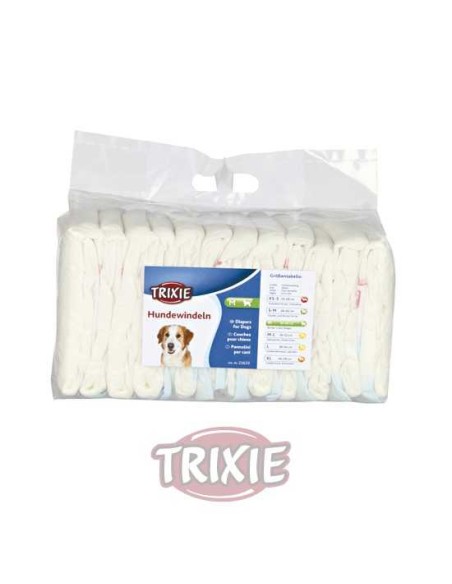 PAÑALES PERRO ULTRA ABSORBENTES (12 UNIDADES) TRIXIE