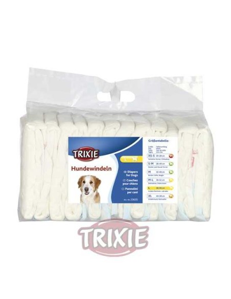 PAÑALES PERRO ULTRA ABSORBENTES (12 UNIDADES) TRIXIE