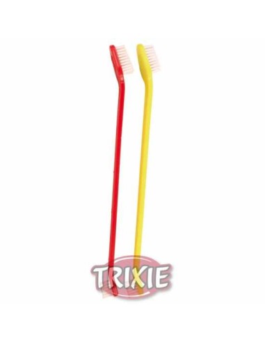 CEPILLO DE DIENTES DOBLE (4 UNIDADES) TRIXIE -...